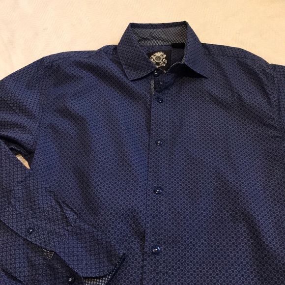 English Laundry patterned button down - Picture 2 of 5